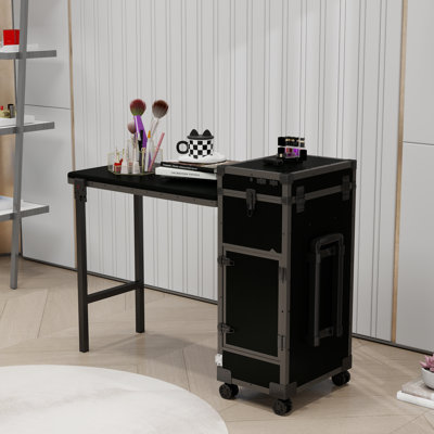 Rolling Portable Manicure Table