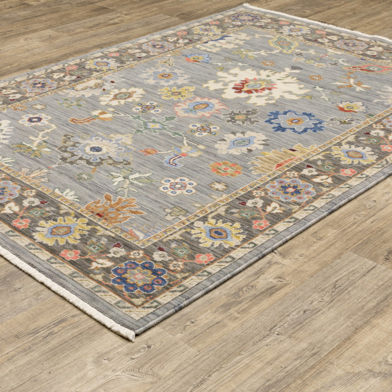 Macqueen Performance Oriental Rug, Rectangle 2' x 3'