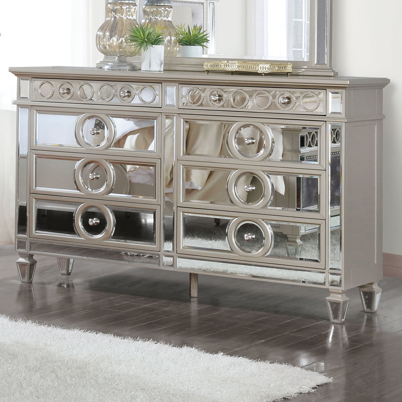 Commode double 8 tiroirs Meron