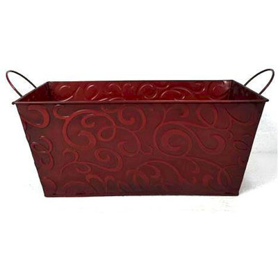 Baignoire de boisson rectangulaire en métal tourbillons Botolph