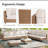 10 Pieces Sectional Seating Group With Cushions-1457386676