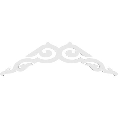 Rotherham Signature Urethane Gable Pediment, Primed Tan