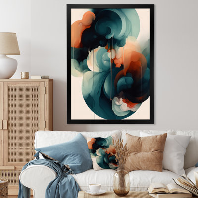 " Abstract Shapes And Line Artwork IV "