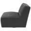 Chaise pivotante rembourrée sans accoudoirs -1653473434