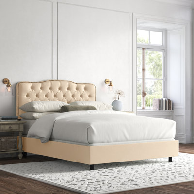 McCrory Upholstered Standard Bed by Kelly Clarkson Home