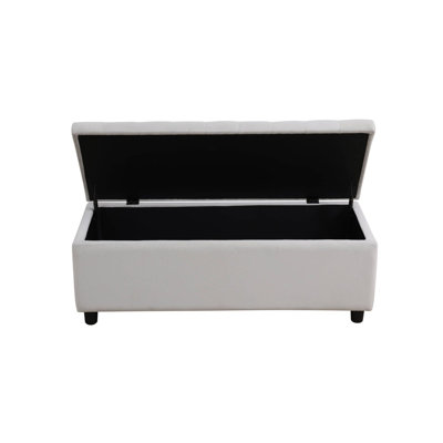 Banc de rangement pour chambre 48,8 po