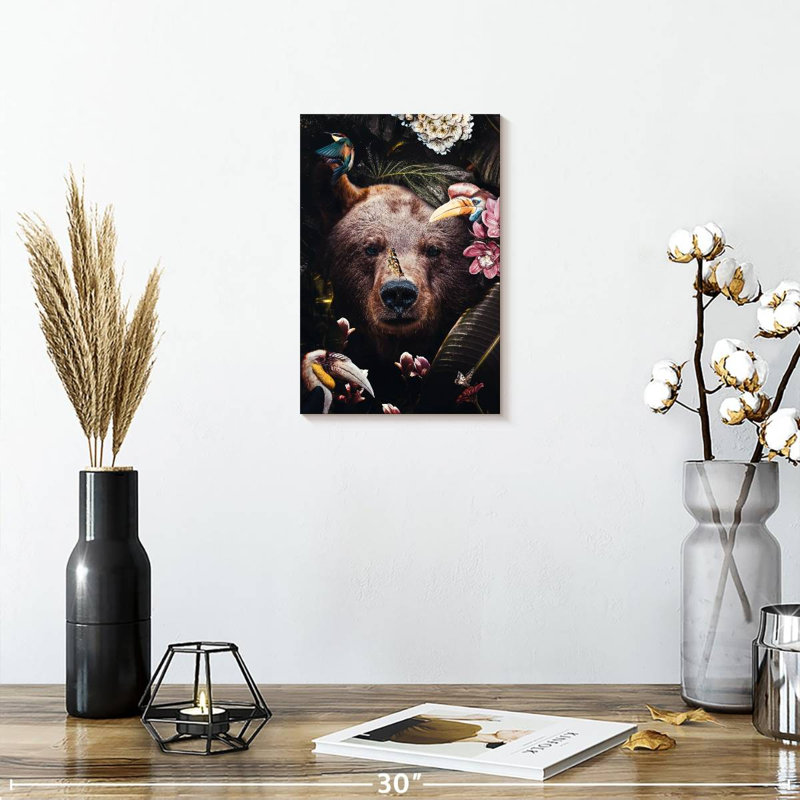 Brampt Bear I, 12" H x 8" W