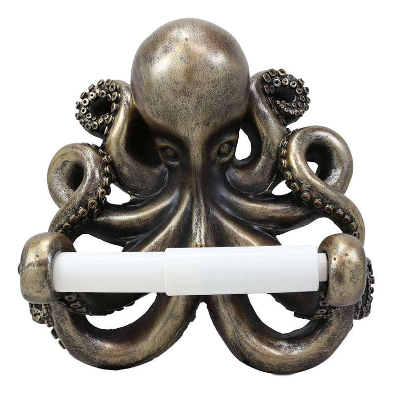 Porte-papier hygiénique mural Catilin Giant Ocean Kraken Cthulhu Octopus