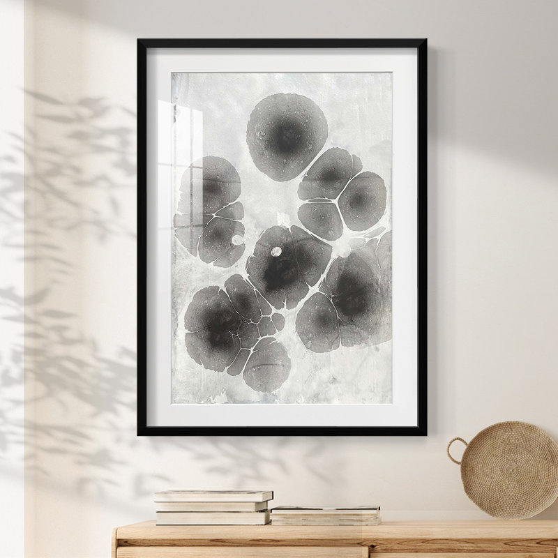 Marbling V -Framed Print