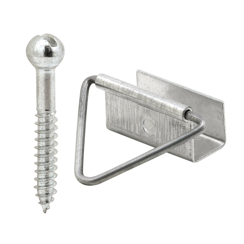 7/16 in. Window Screen Bottom Latches, Mill