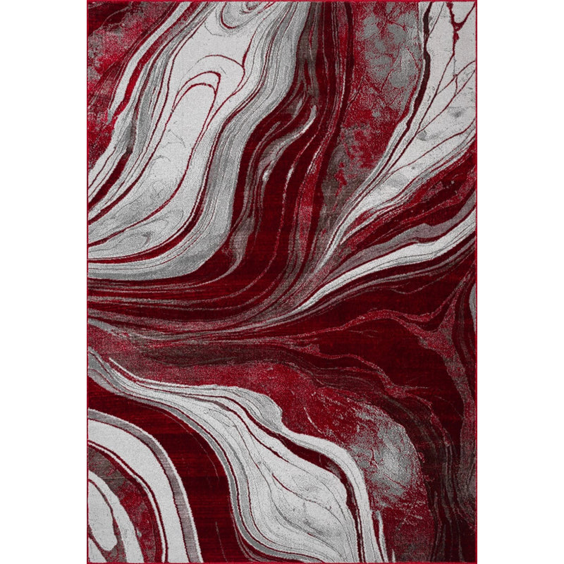 Geometric Area Rug, Rectangle 80 x 150 cm