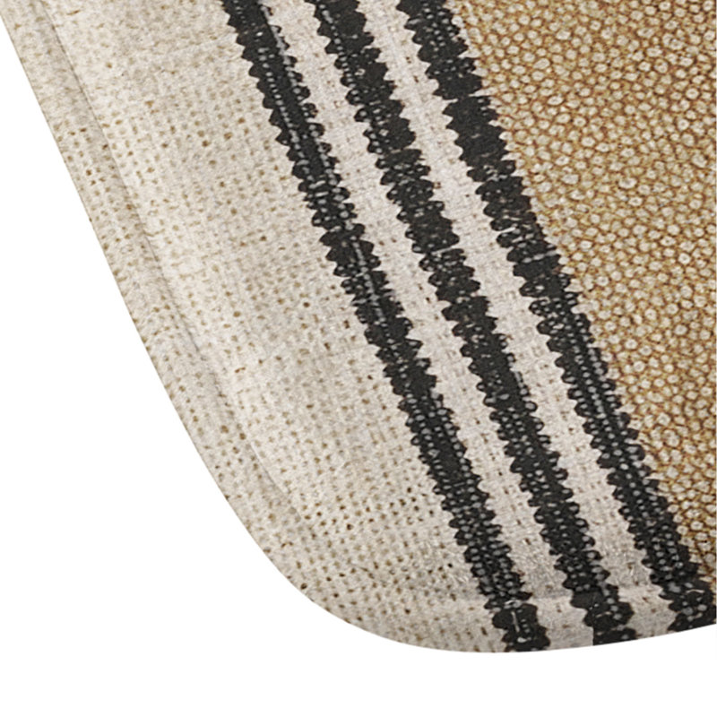 Tapis de bain en mousse à mémoire de forme Holli Zollinger, Simple - L 21 po x l 34 po