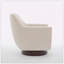 Fauteuil demi-tonneau pivotant de 30,90 po Mercersville-77118873