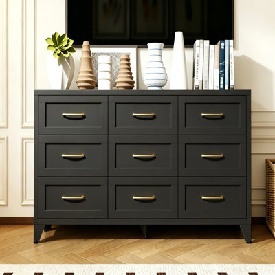 Metal Profile Chest of Drawers