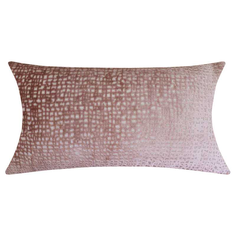 Monaly Rectangular Pillow Cover & Insert, Denim, 16" x 30"