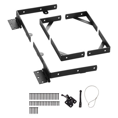 Ensemble de quincaillerie de cadre de barrière anti-affaissement pour fer stable