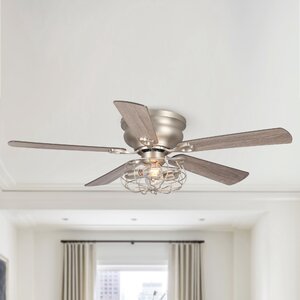 48" Taranto 5 - Blade Ceiling Fan with Remote Control and Light Kit Included