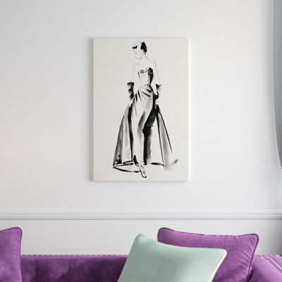 "Vintage costume I" par Jennifer Paxton Parker, reproduction d'art sur toile