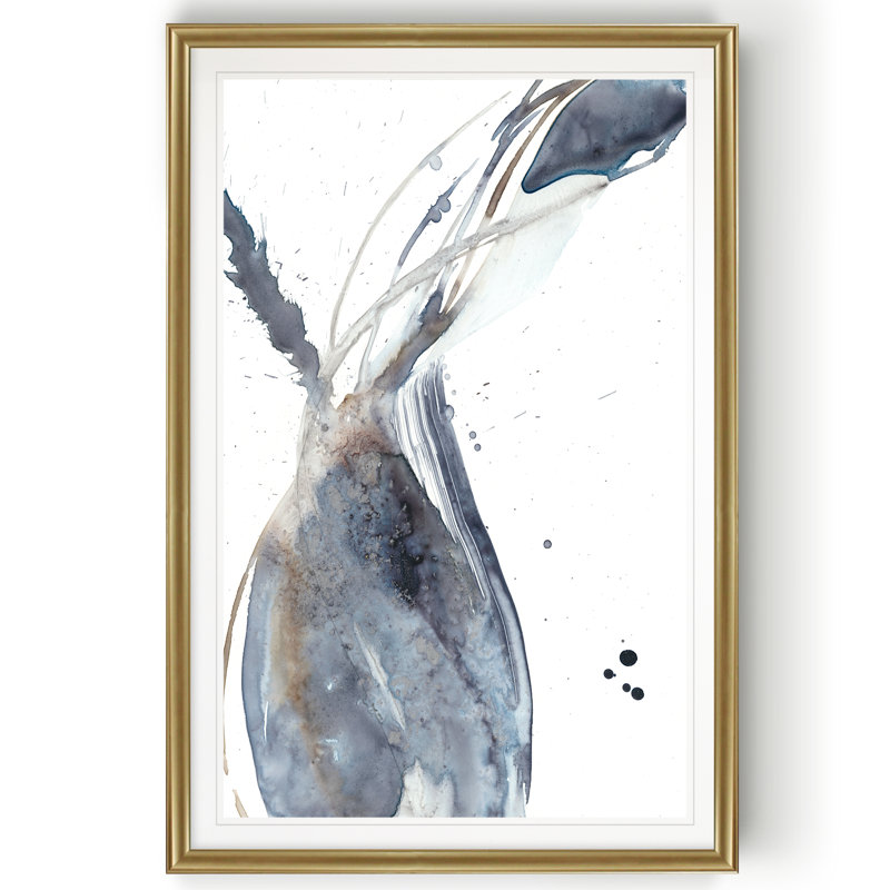 «Paynes Twist II», reproduction d'art sur toile, H 30,5 po x l 42,5 po x P 1,5 po, Encadrement doré