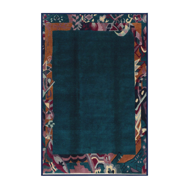 Miladinka Abstract Indoor Rug, Rectangle 5' x 7'