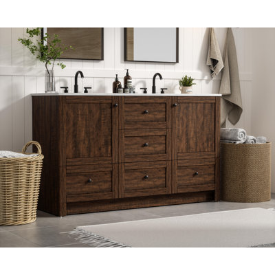 Ensemble de meuble-lavabo double 54 po Soma_Farmhouse / Country_VF2854