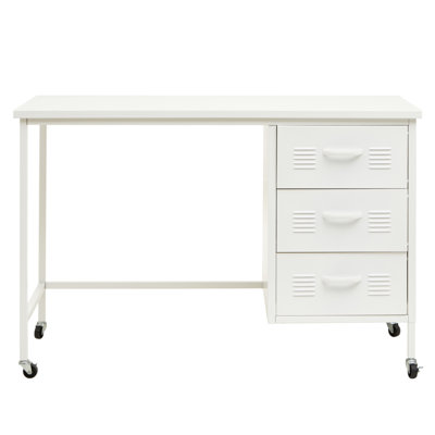 Jolisha Steel Writing Desk