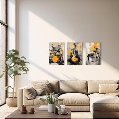 3 Piece Wrapped Canvas Print