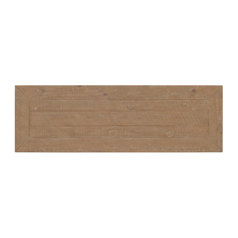 Holliman 50'' Solid Wood Console Table, Driftwood