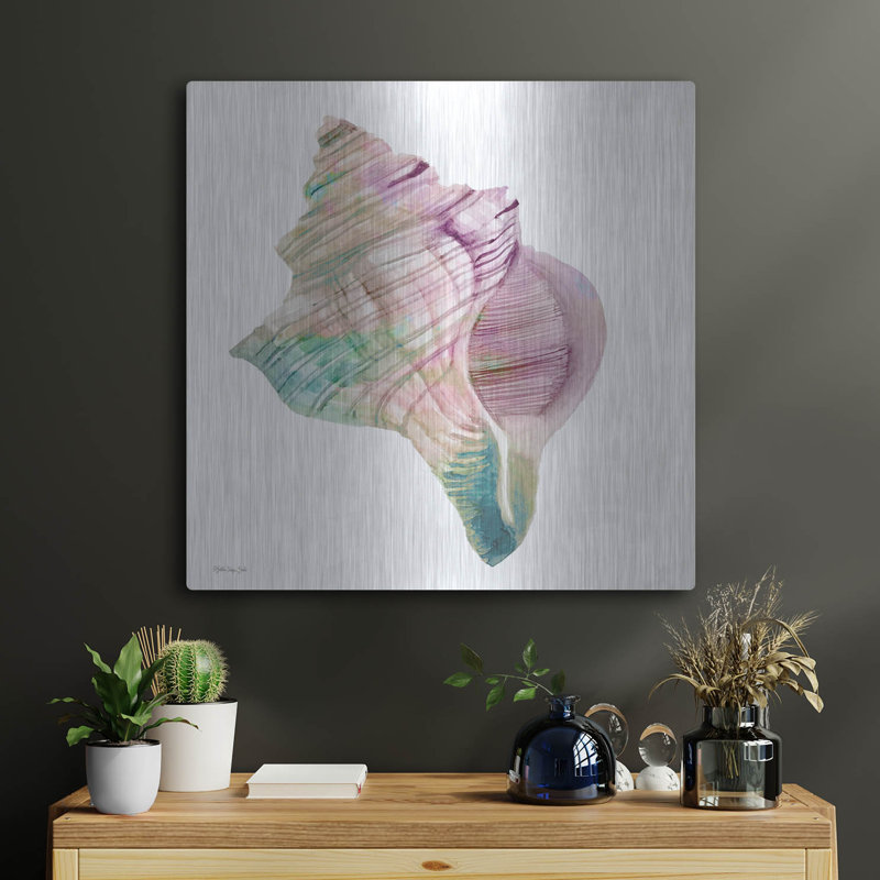 «Conch Shell» par Stellar Design Studio, H 24 po x l 24 po