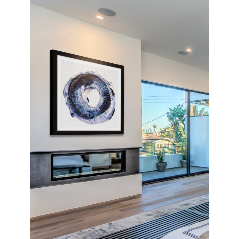 Single Picture Frame Print, 51cm x 51cm, Black
