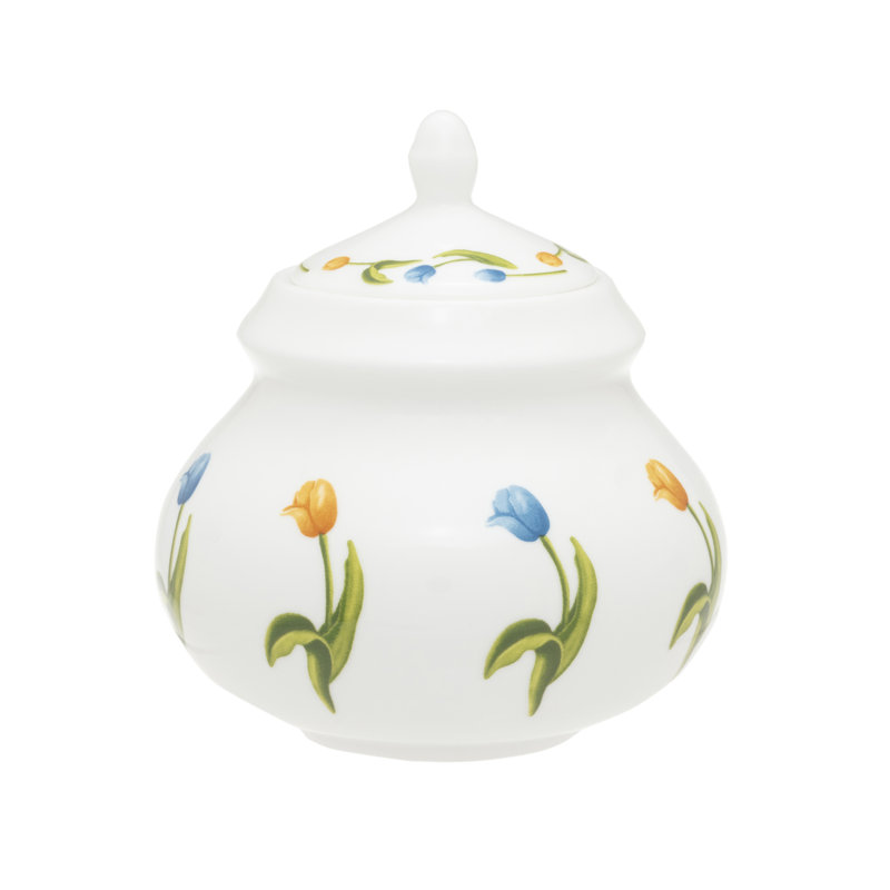 Tulip Sugar Bowl with Lid