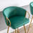 2 Stools, Footrest, Velvet + Golden Leg, Modern Seating Touch 2, Leg With Cozy-334659419-311173905