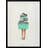 Pop Art & Retro "Laundry Basket" by Giselle Dekel Framed Print Wall Art-100820665