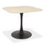 Anquetta Ceramic Dining Table With Black Sand Powder Coated Base-857613066