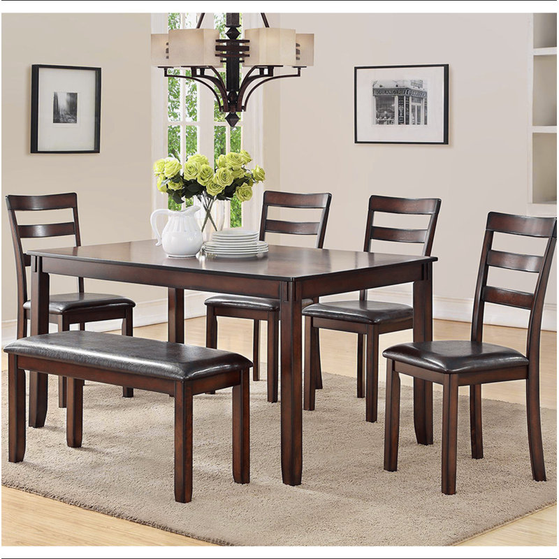 Modern 6 Piece Dining Set