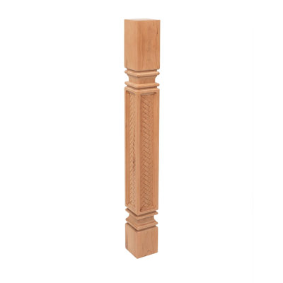 Pieds pour îlot de mission en érable dur de 3 3/4 po de large x 35 1/4 po de haut Blainey