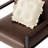 Angellina Faux Leather Armchair-1299128892