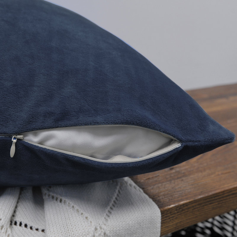 Square Cushion Cover, Navy Blazer
