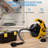 30FT Electric Drain Cleaner Auto-Feed Plumbing Snake with 3/10 Inch Anti-Twist Steel Cable & Foot Switch, Professional Sewer Auger Machine for 3/4" to 2" Pipes