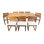 9 - Piece Solid Wood Dining Set