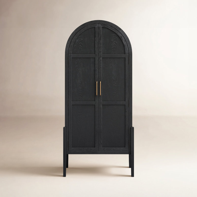 Tolle China Cabinet, Drifted Black