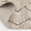 Tapis beige / noir Bungalow-998160107
