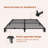 Bed Frame, Heavy Duty Metal Platform Bed Frame with Durable Iron Slat Support and Legs, No Box Spring Required, No Screws Needed, Support Up to 800 LBS, Tool-Free Assembly-1416470664