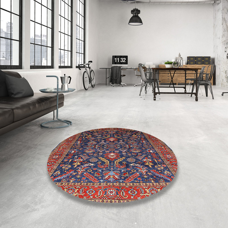 Oriental Indoor Rug, Round 7'