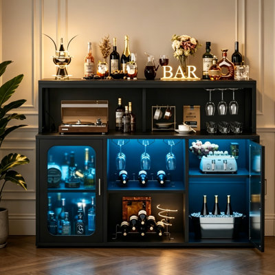 Asrf 47 " L Bar Cabinet