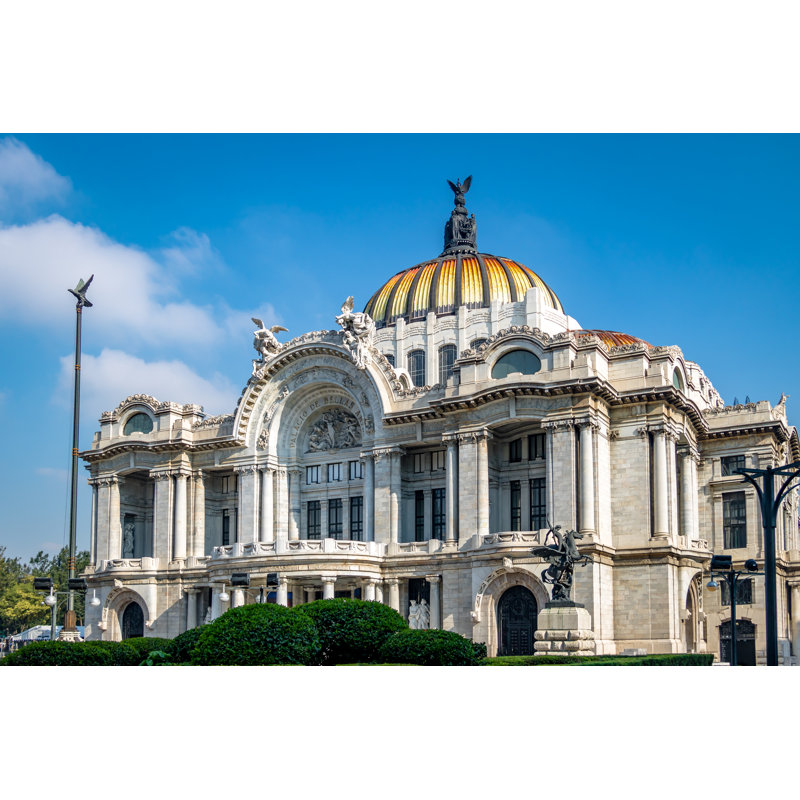 Fine Arts Palace - Mexico City, Mexico by Diegograndi - Wrapped Canvas Print, 30cm H x 46cm W x 3.8cm D