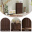 8 Pair Solid Wood Shoe Storage Cabinet-136062877