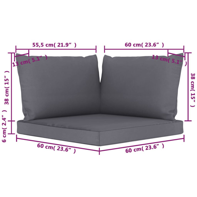 Outdoor Seat / Back Cushion