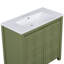 Meuble-lavabo simple 36 po avec plateau Stacye-680285889