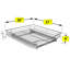 Organisateur d'armoire coulissant chromé pour armoires de cuisine LYNK PROFESSIONAL-1257278994-1333657173